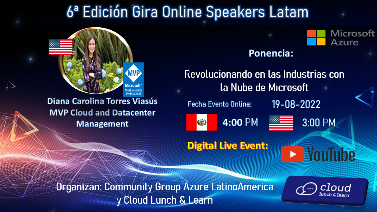 Speaking at the 6th Edition Gira Online Speakers LATAM